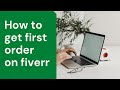 How to get first order on fiverr 2021 | Online earning