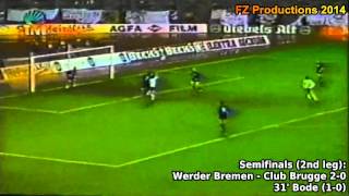 1991-1992 Cup Winners' Cup: SV Werder Bremen All Goals (Road to Victory)