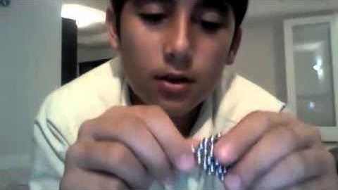 How to make a 6x6 cube out of bucky balls