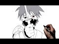 How To Draw Young Kakashi | Step By Step | Naruto