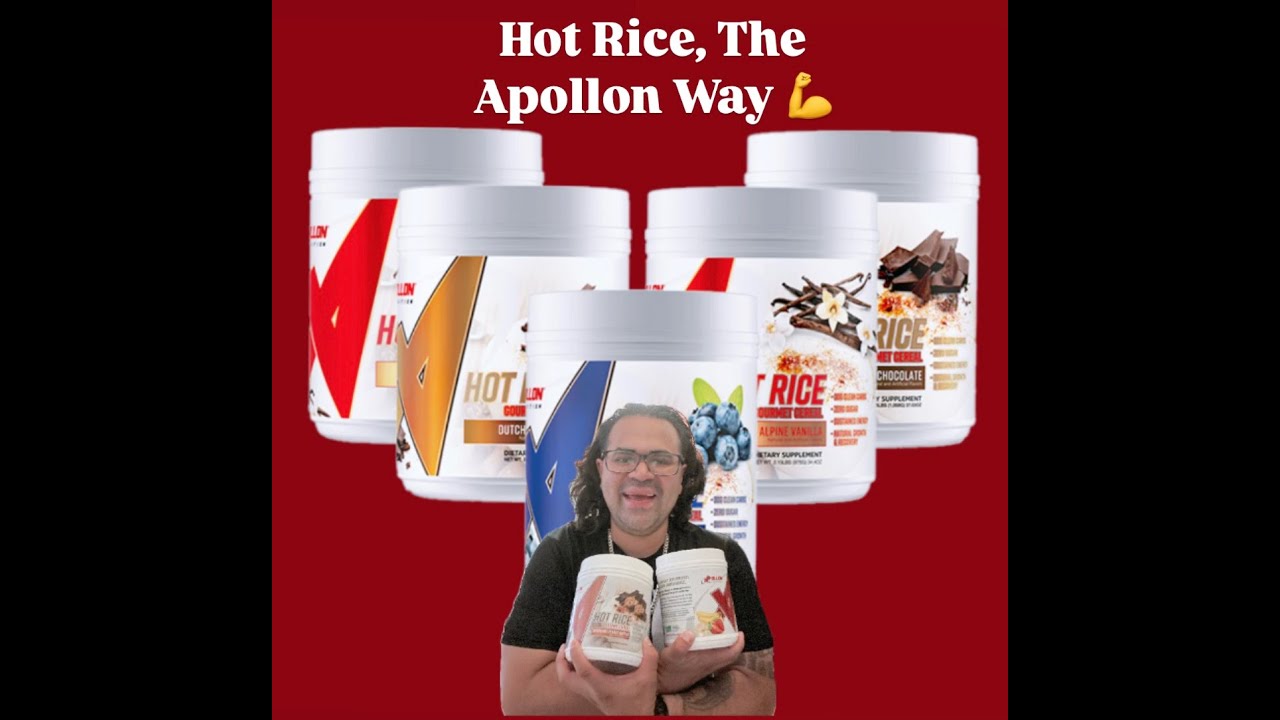 Apollon Nutrition - Hot Rice - with 3 - *Unique* Different Flavors ...