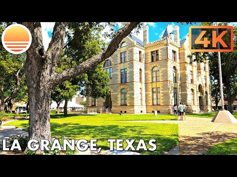 🇺🇸 [4K60] La Grange, Texas! 🚘 Drive with me!