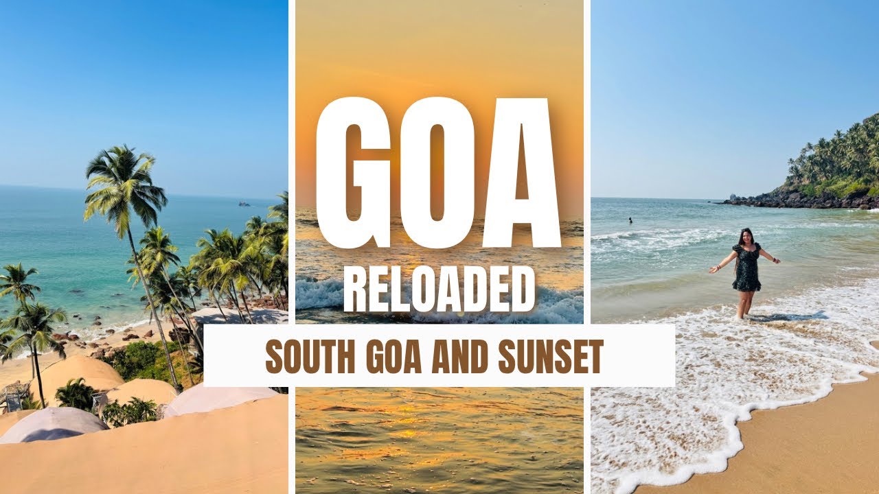Goa Again in 3 months ✨| Day 4 VLOG💕 | Cabo de Rama Beach, Agonda Kayaking & Romantic Sunset🌴🌊