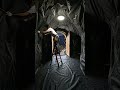 Transforming a Cliffside Cave Into a Cozy Tiny Home With a Bedroom#di... #Shorts