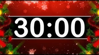 30 Minute Timer with Christmas Music! Countdown Timer for Kids! Festive Holiday Instrumental! screenshot 3