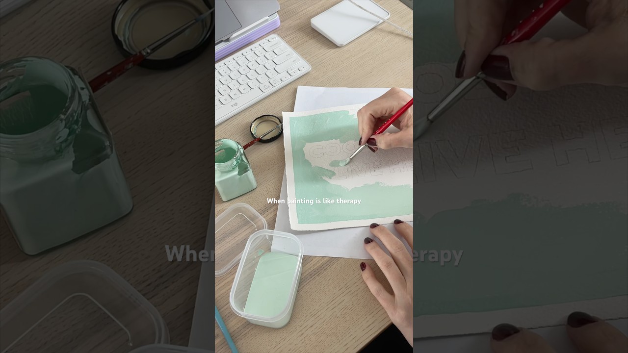 Painting Therapy💚  