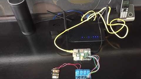 Voice control of RF Auto-Gate using Amazon Echo