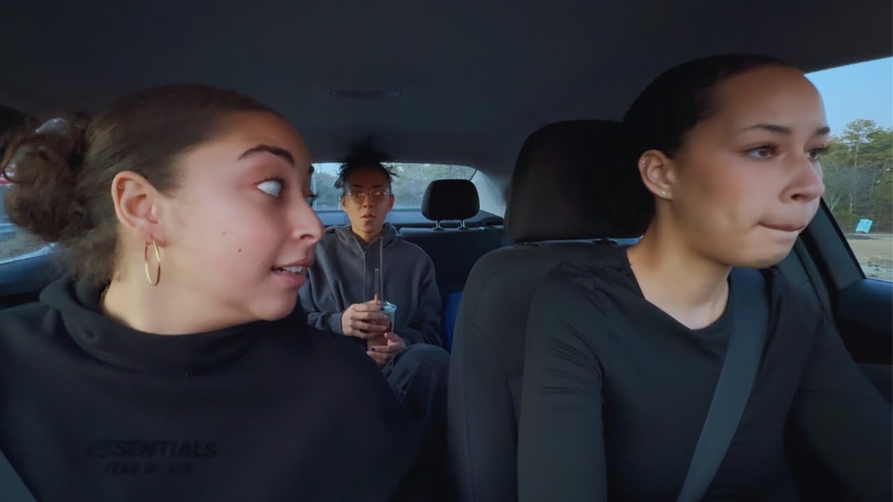 LITTLE SISTER DRIVES US FOR THE FIRST TIME - YouTube