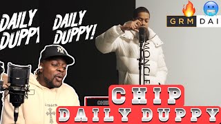 American Reacts to UK Rappers | Chip - Daily Duppy | GRM Daily Reaction