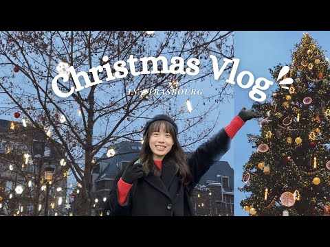 聖誕 Vlog | 法國最知名的聖誕市集史特拉斯堡🎄在酒廠香檳喝到飽？🥂跟我一起佈置聖誕節裝飾吧～☃️ Strasbourg & Reims Christmas Vlog
