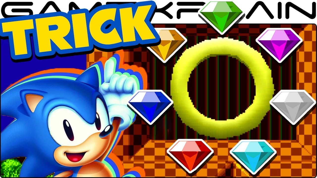 Sonic Mania Find Special Rings All 7 Chaos Emeralds Fast Super Sonic True Ending Youtube