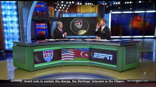 USMNT Azerbaijan 2014 Friendly Halftime USA