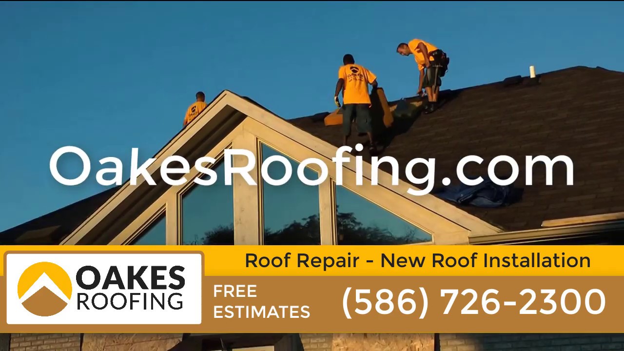 Oakes Roofing Birmingham Michigan - Call (586) 726-2300 Today!