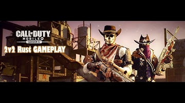 2v2 Rust Cod Mobile Gameplay | Call Of Duty 2v2 Rust Mobile Gameplay