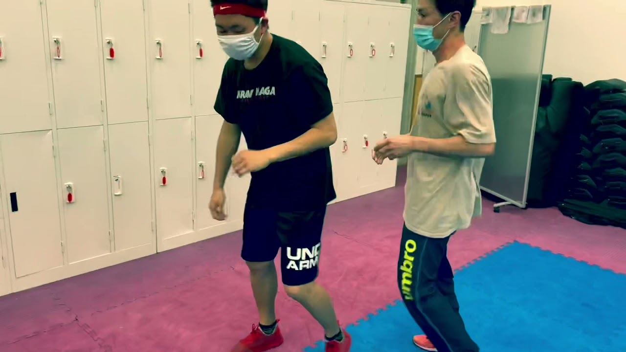 クラヴマガ 首絞め対策例 護身術 大阪クラヴマガ フォアフロント Youtube