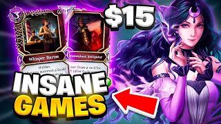 Budget Guild Deception deck INSANE games ! | Gods Unchained Aldous