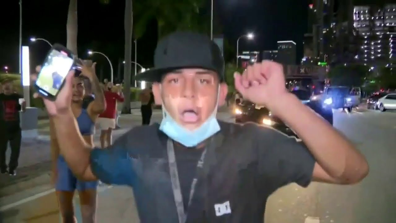 Miami Heat Fans Celebrate With Pots And Pans After Big Win YouTube