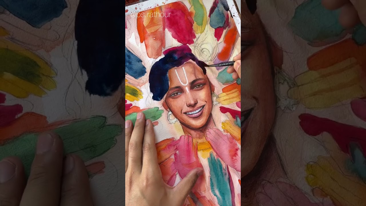 HOLI with KRISHNA 🌈💖 