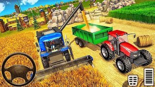 Real Tractor Farming Simulator 2025 - Harvester Tractor Driving - Android Gameplay screenshot 5