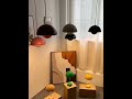 Semicircular chandelier--Fashionable and colorful chandeliers, space decoration lamps