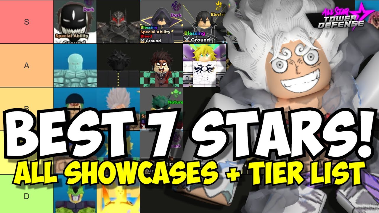 The New Best 7 Stars in ASTD! ( All 7 Stars Showcased & 7 Star Tier List) 