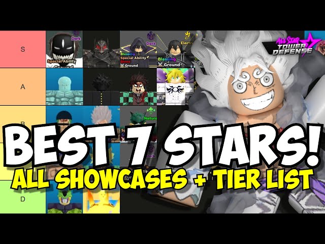 NEW 7 STAR THE ALMIGHTY ALL STAR TOWER DEFENSE #ROBLOX #ASTD #ALL