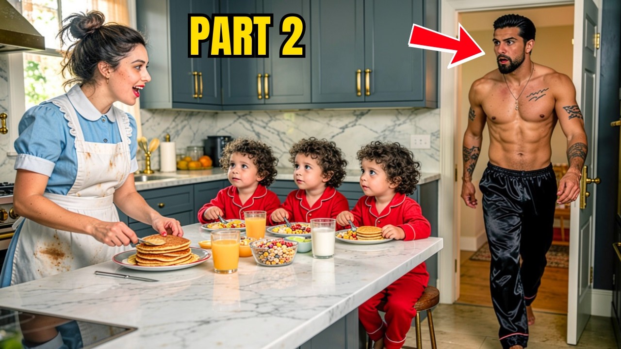 Ни одна няня не продержалась и суток с дикими тройняшками мафиозного босса — пока нищая уборщица не