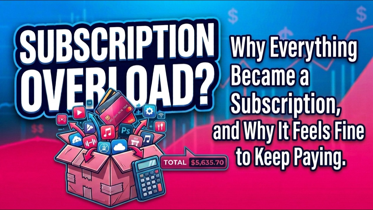 Why Everything Became a Subscription, and Why It Feels Fine to Keep ...