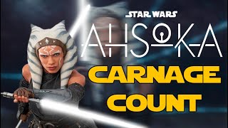 Star Wars Ahsoka Carnage Count