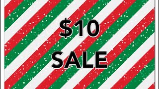 $10 Sale