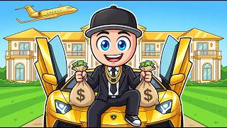 I Got RICH & Built a MEGA MANSION in Roblox!