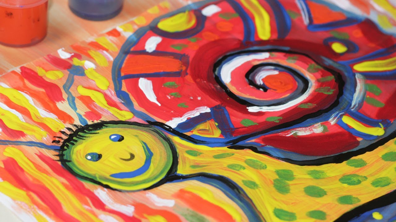 Рисуем с детьми гуашью 5 лет