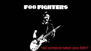 Best of you - Foo Fighters with Lyrics chords