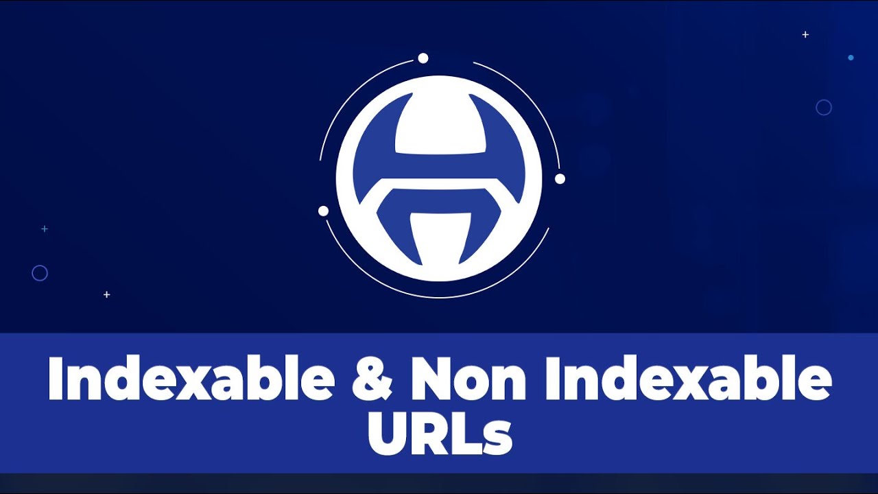 Indexable and Non-Indexable URLs in Tarantula SEO Crawl - YouTube