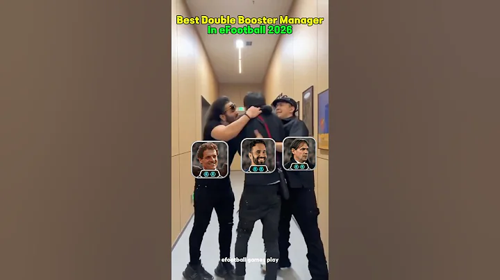 Best Double Booster Manager In eFootball 2026 || eFootball Best Manager #efootball #pes #pesmobile