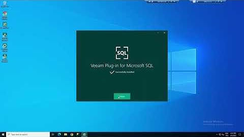 Veeam V12： Veeam Plugin For Microsoft SQL Server, Kurulum ve Demo