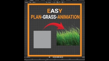 How to create Grass with animation in blender- Tutorial #shorts #youtubeshorts #youtube #blender