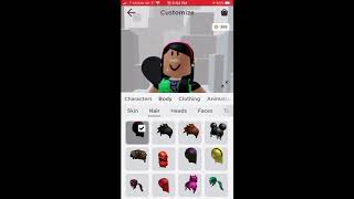 How To Put Two Hairs On Phone In Roblox Youtube - how to put on two hairs in roblox on phone