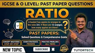 Ratio Past Paper Questions | IGCSE & O Level Math Step-by-Step Solutions