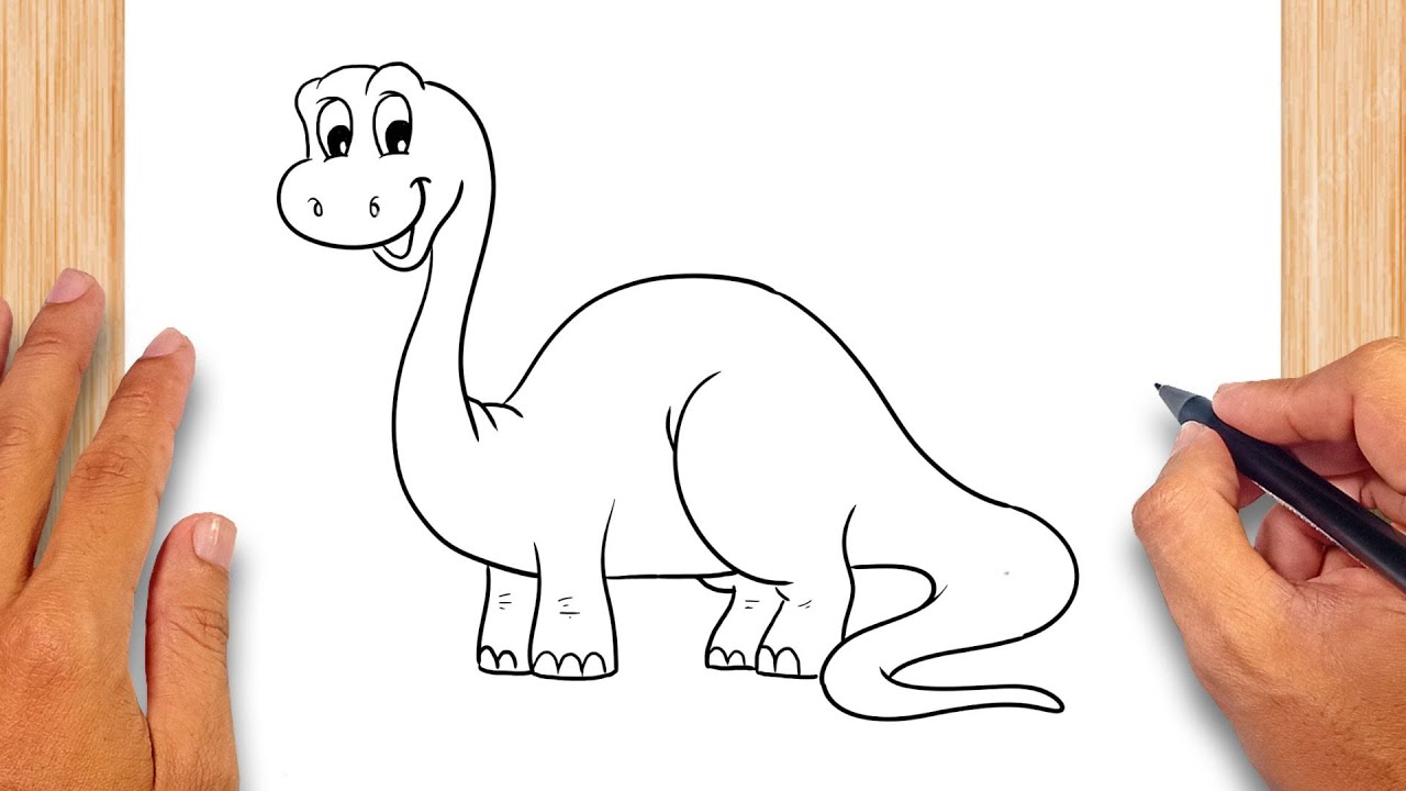 How to draw Apatosaurus
