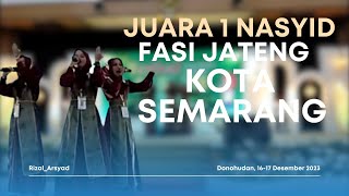Hymne Tka Tpa  Juara 1 Nasyid Fasi Tingkat Provinsi Jawa Tengah Tahun 2023 Kategori Tpa