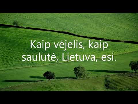 Lietuva - tai tavo vardas (muz.ir ž.J.Murauskaitė-Pavlikovičienė)