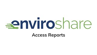 EnviroShare Client Portal   Access Reports
