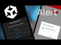 Build Native UI in Unity with Muk: 6 - Alert, Action Sheet, Snack Bar
