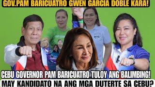 GOV.PAM BARICUATRO SINOKA NG TAGA CEBU DAHIL BALIMBING GINAMIT ANG DUTERTE PARA MANALO!