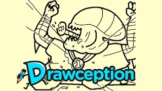 Fat Xenomorph is WINNING!!! (Drawception)