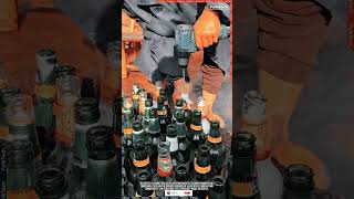 Bottle Cleaning Tool: Fast Inner Scrubbing Clean Glass #tool #tools #innovation