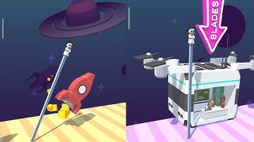 Mr.slice ! slicing gameplay! very satisfying and relaxing ASMR games