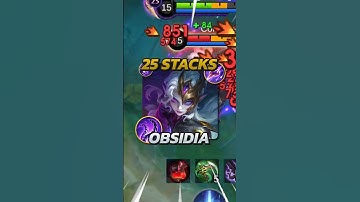 Full Stack Obsidia! Mobile Legends #mobilelegends #mlbb #gaming #mlbbcreator #mlbballstar