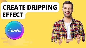 How To Create Dripping Effect In Canva | Easy Tutorial